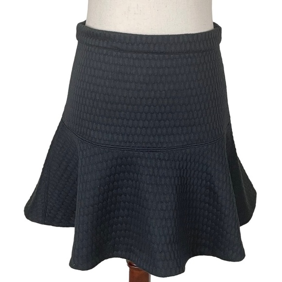 Club Monaco Black Skater Skirt